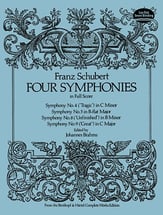Four Symphonies Orchestra Scores/Parts sheet music cover